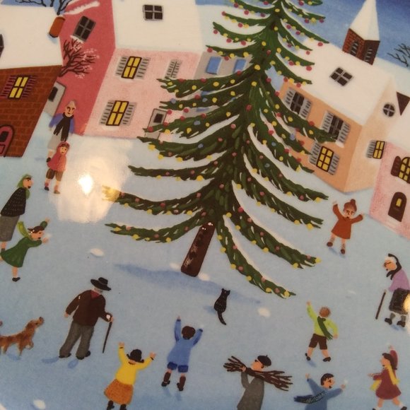 villeroy and boch naif christmas plate - Picture 5 of 9